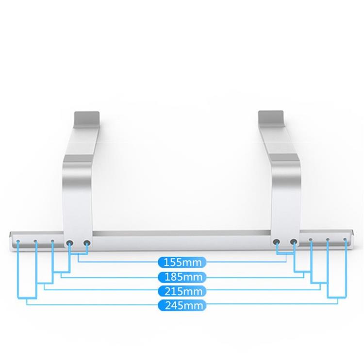 Tech-Protect - Tech-Protect Alustand Universell Justerbart stativ för bärbar dator Silver