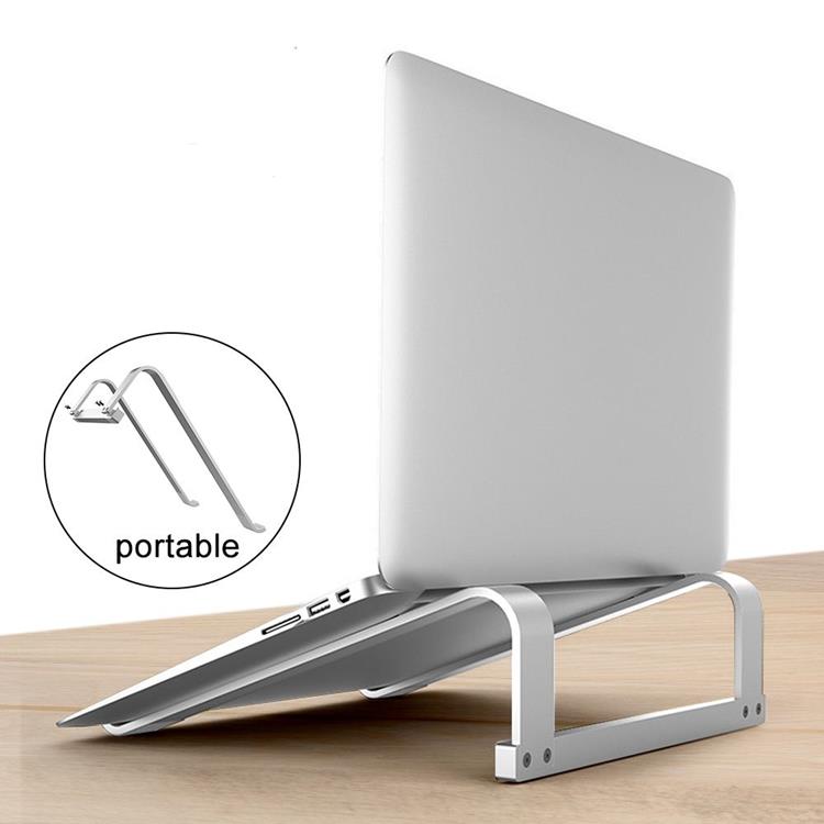 Tech-Protect - Tech-Protect Alustand Universell Justerbart stativ för bärbar dator Silver