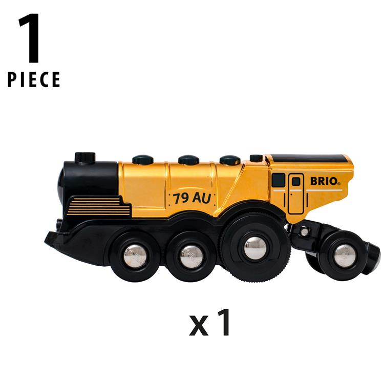 BRIO - BRIO Mighty Gold Action Locomotive 33630