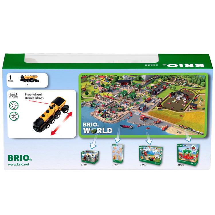 BRIO - BRIO Mighty Gold Action Locomotive 33630