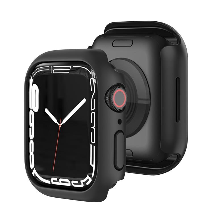 A-One Brand - Hård PC Skal Apple Watch 7 41 mm - Svart