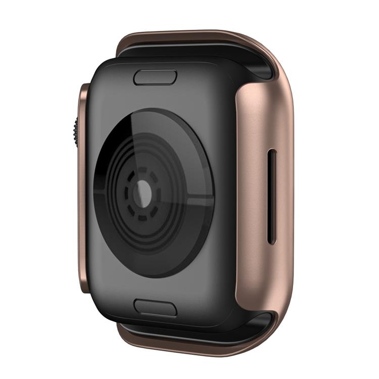 A-One Brand Hård PC Skal Apple Watch 7 45 mm - Rose Guld 