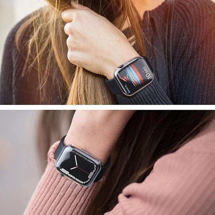 A-One Brand TPU Skal Apple Watch 7 45 mm - Transparent 