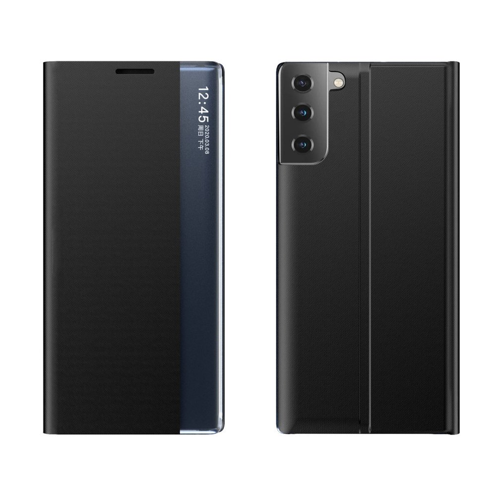 Ruhtel - Fodral med sleep funktion till Samsung Galaxy S21 Plus 5G Svart