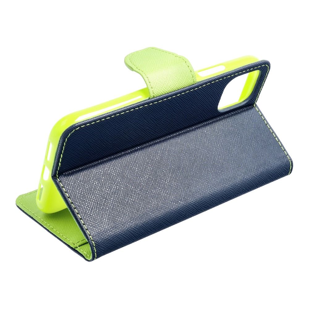 A-One Brand - Moto G9 Power Plånboksfodral Fancy Eco Läder - Blå