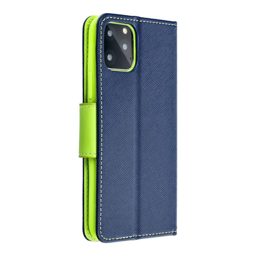 A-One Brand - Moto G9 Power Plånboksfodral Fancy Eco Läder - Blå