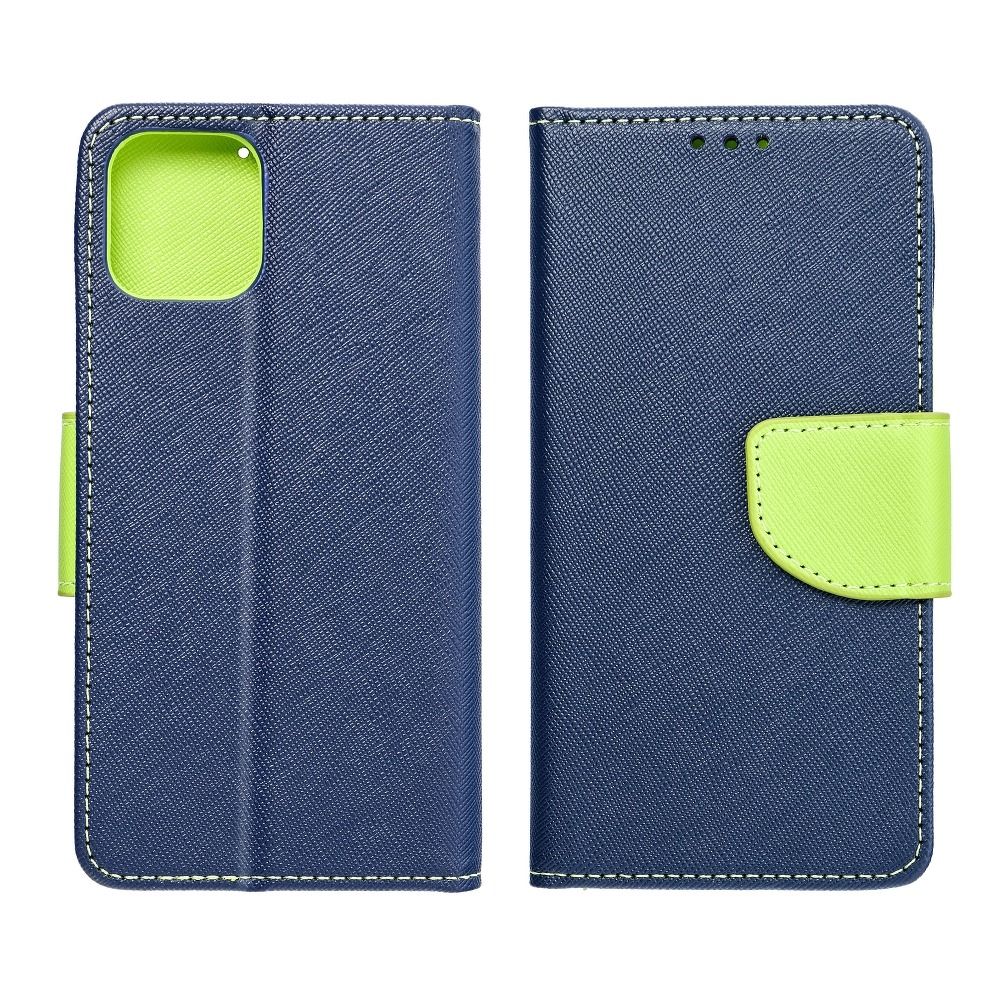 A-One Brand - Moto G9 Power Plånboksfodral Fancy Eco Läder - Blå