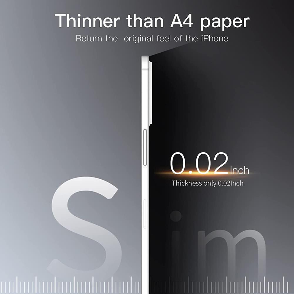 Boom of Sweden - BOOM Zero iPhone 14 Skal Ultra Slim - Frosted