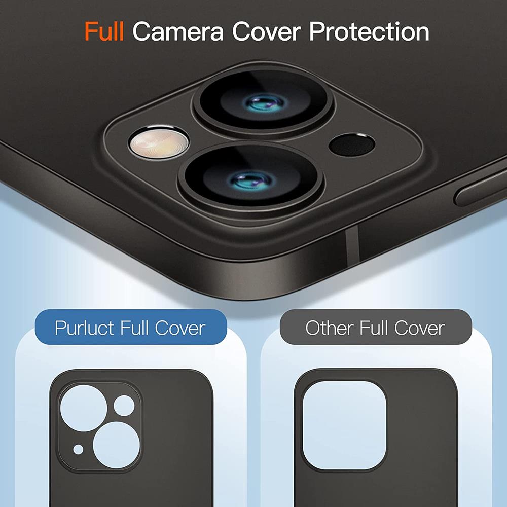Boom - BOOM Zero iPhone 14 Skal Ultra Slim - Frosty Svart