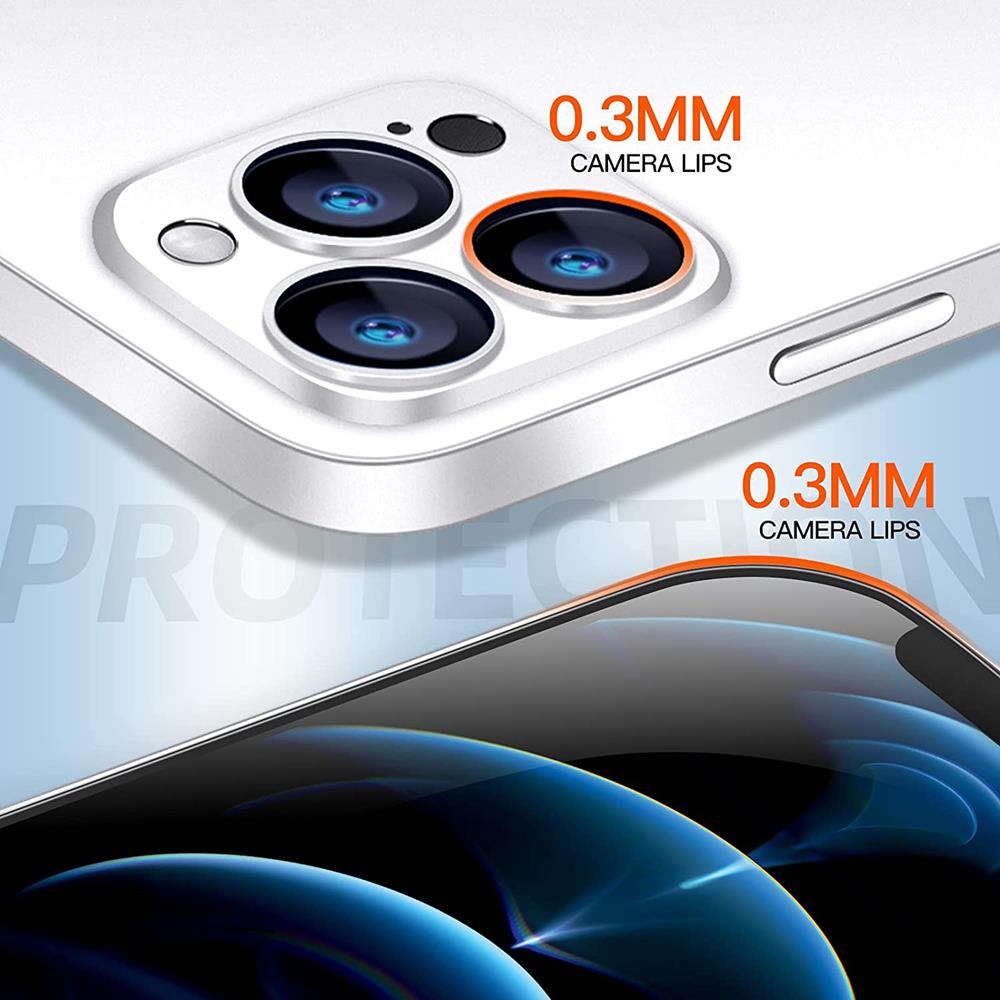 Boom - Boom Zero iPhone 13 Pro Skal Ultra Slim - Vit