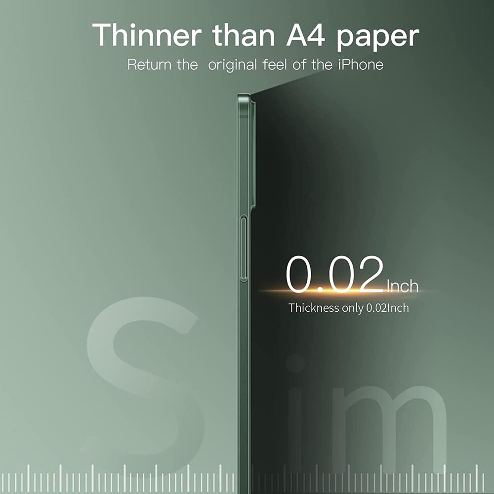 Boom - Boom Zero iPhone 13 Skal Ultra Slim - Grön