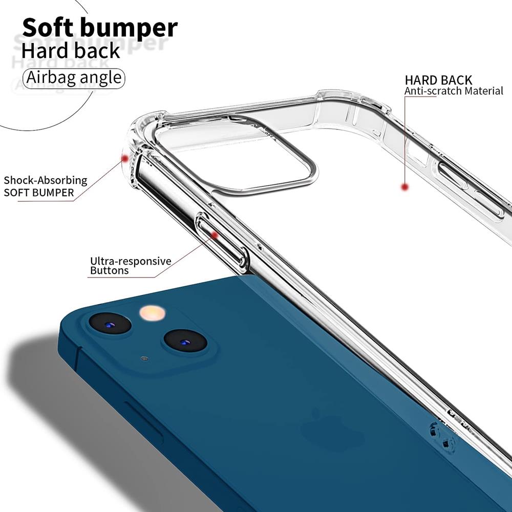 Boom - BOOM iPhone 14 Skal ShockProof - Clear