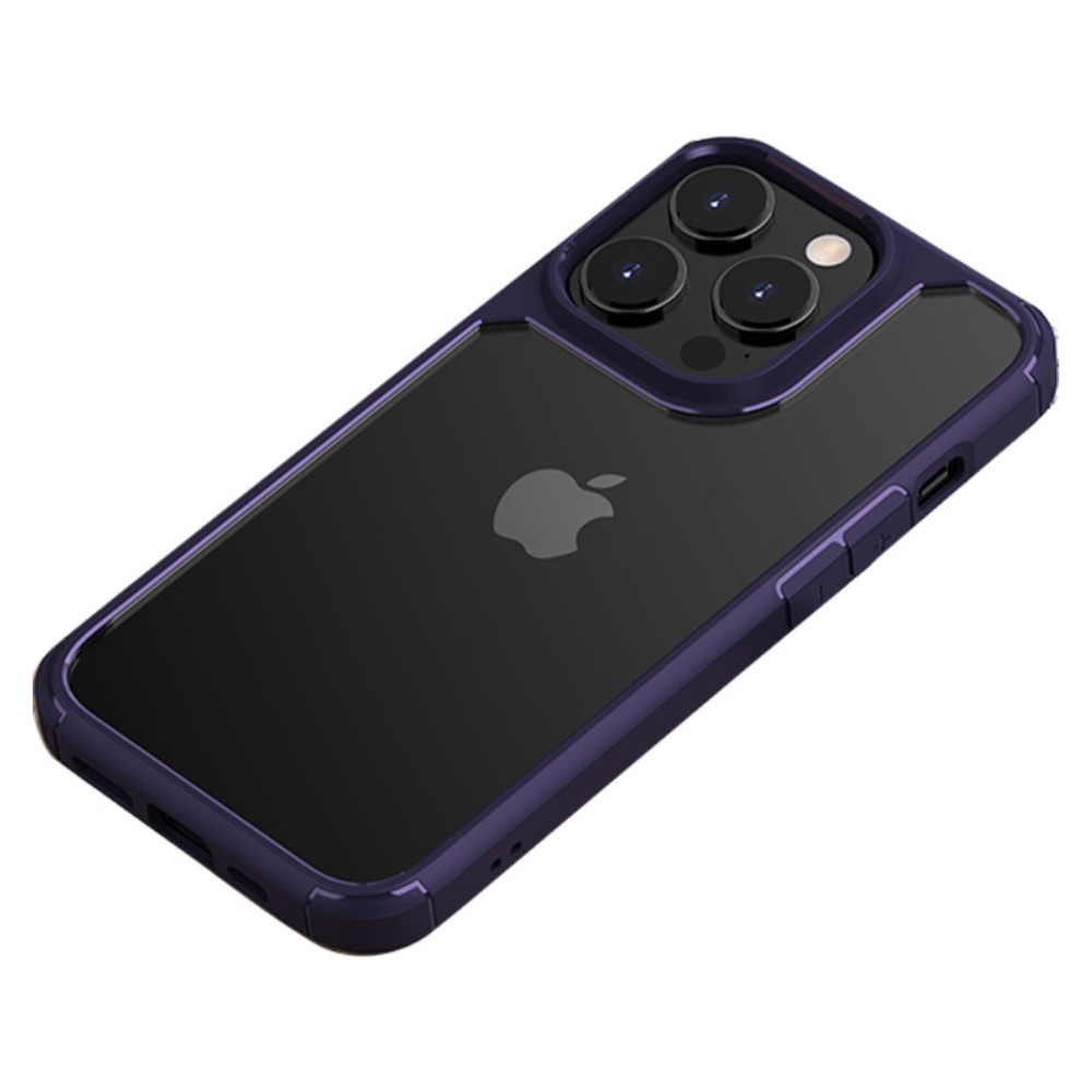Boom - [6in1] BOOM iPhone 14 Pro Max Skal - Linsskydd - Hrdat Glas - MagSafe Ring