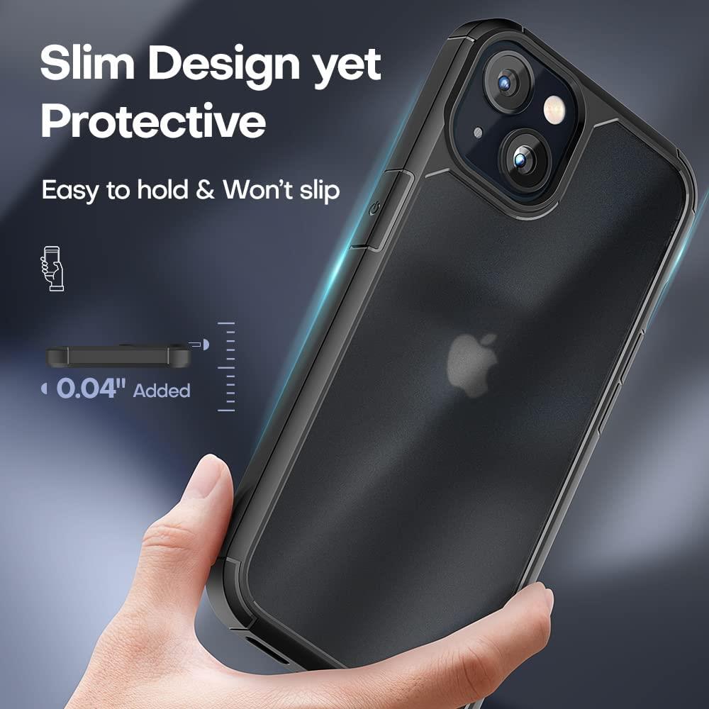 Boom of Sweden - [6in1] BOOM iPhone 14 Plus Skal - Linsskydd - Hrdat Glas - MagSafe Ring