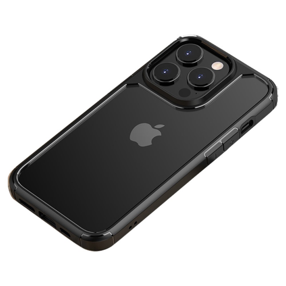 Boom - [6in1] BOOM iPhone 14 Pro Skal - Linsskydd - Härdat Glas - MagSafe Ring