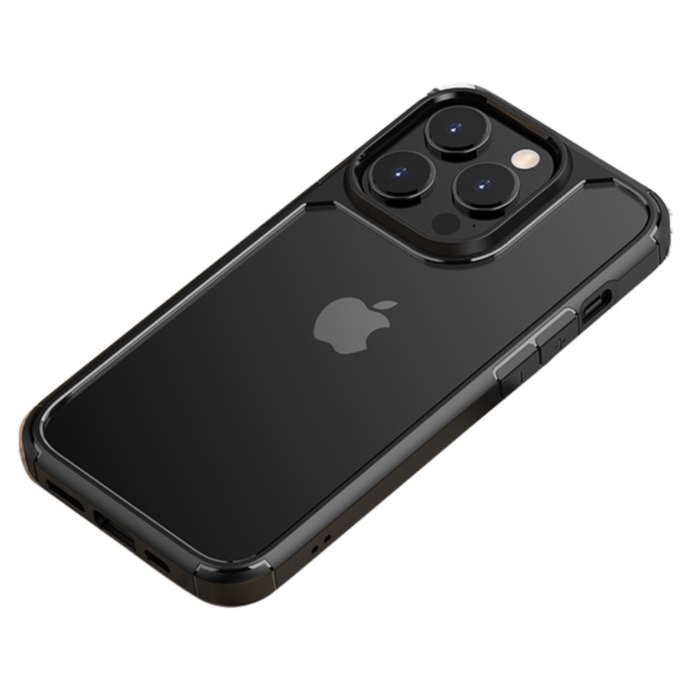 Boom - [6in1] BOOM iPhone 14 Pro Skal - Linsskydd - Hrdat Glas - MagSafe Ring