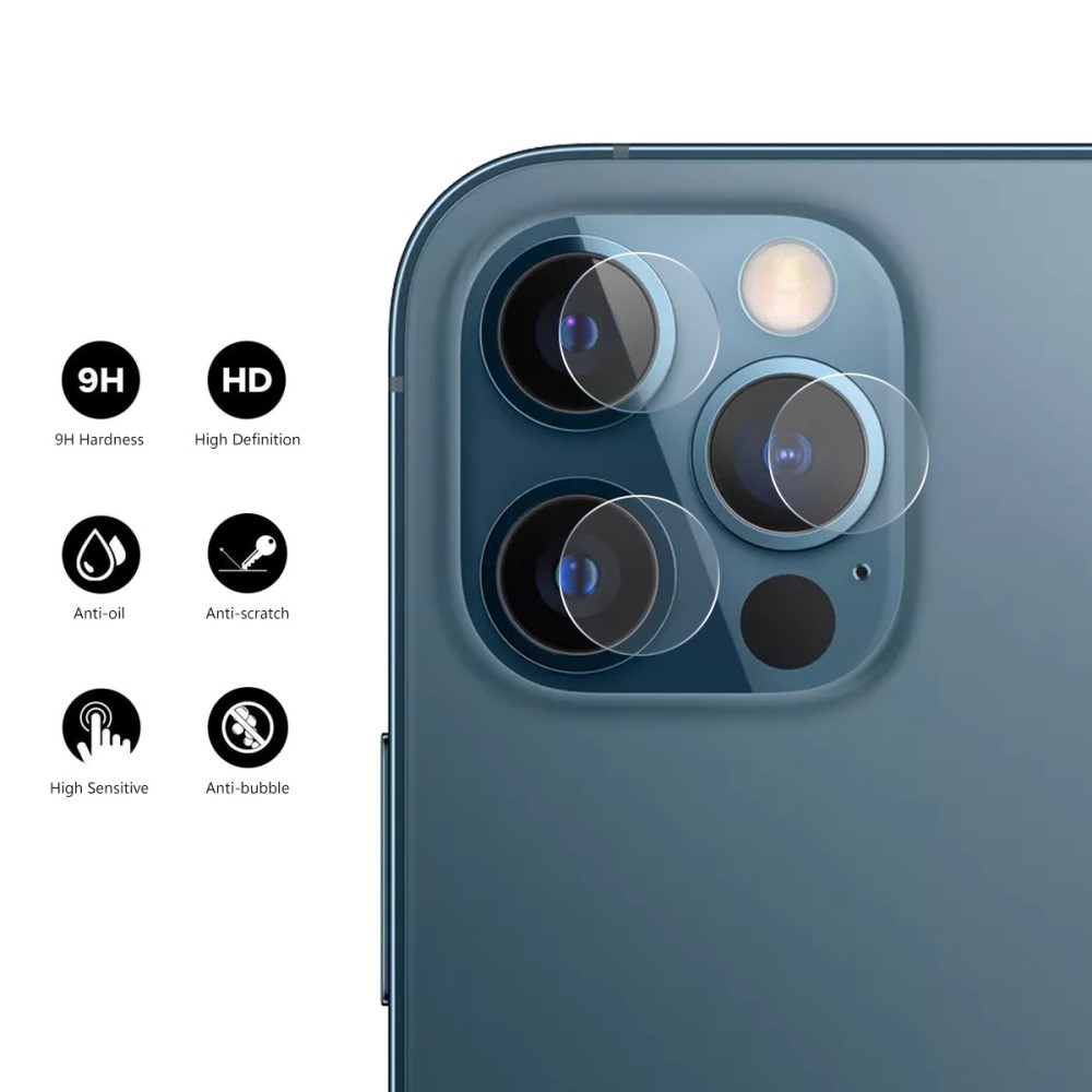 A-One Brand - [2-Pack] Kameralins Hrdat Glas iPhone 13 Pro / 13 Pro Max