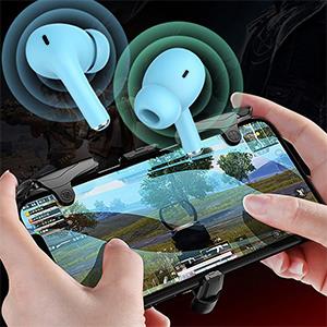 OEM - BoomPods Pro - Hörlurar med Touch och Trådlös Laddning - Bluetooth