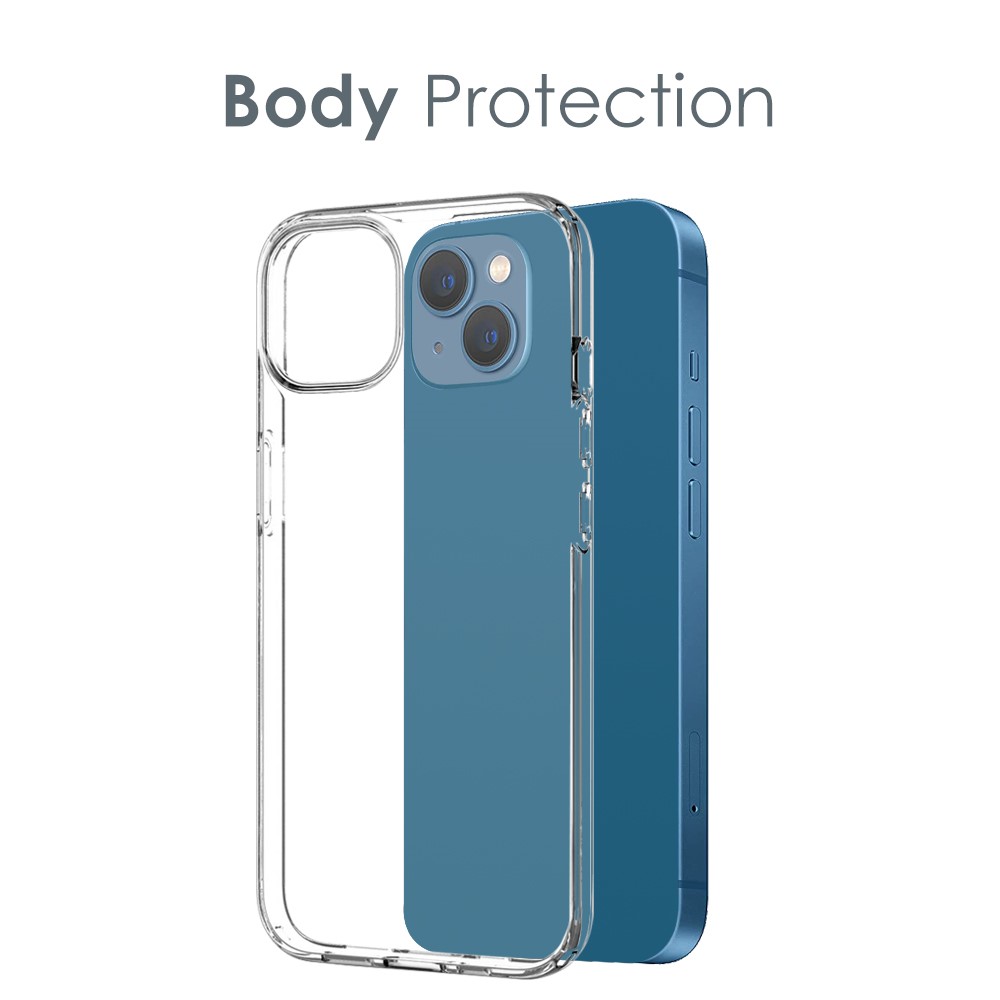 A-One Brand - [3-PACK] iPhone 14 Plus Skal Kameralinsskydd Hrdat glas Clear