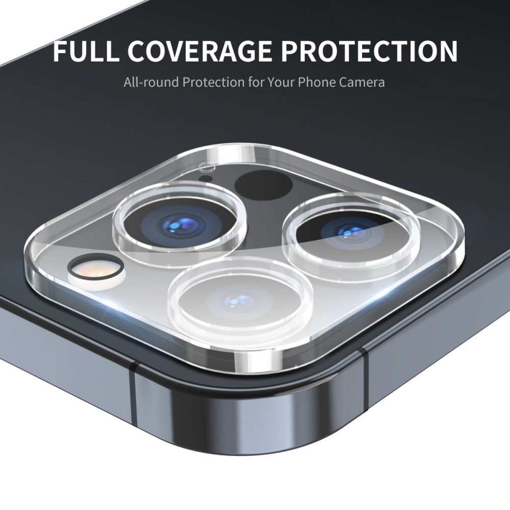 A-One Brand - [2-Pack] iPhone 14 Pro Linsskydd i Hrdat Glas