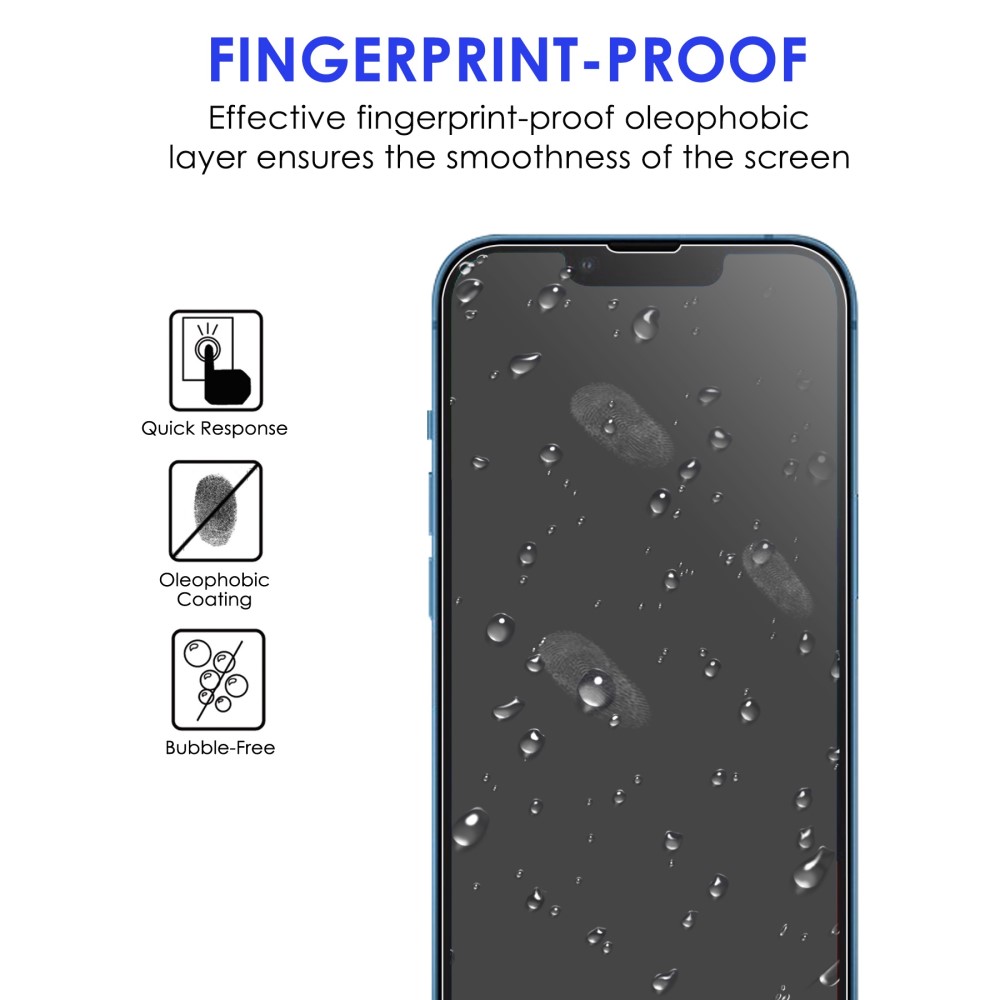 A-One Brand - [2-PACK] iPhone 14 Pro Max Kameralinsskydd Hrdat glas Clear