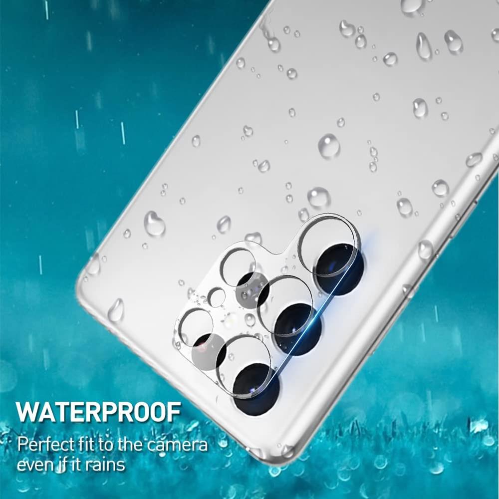 A-One Brand - [2-Pack] Linsskydd Hrdat Glas Samsung Galaxy S22 Ultra