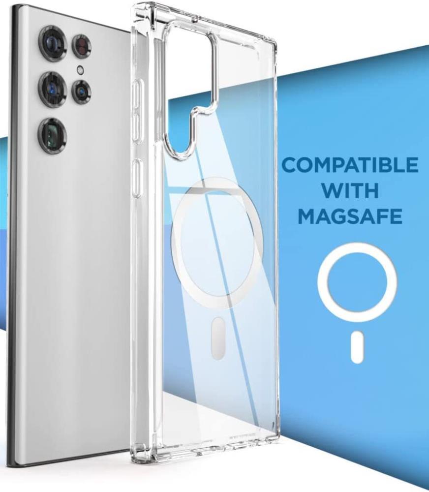 Boom of Sweden - BOOM Magsafe Skal Samsung Galaxy S22 Ultra - Transparent