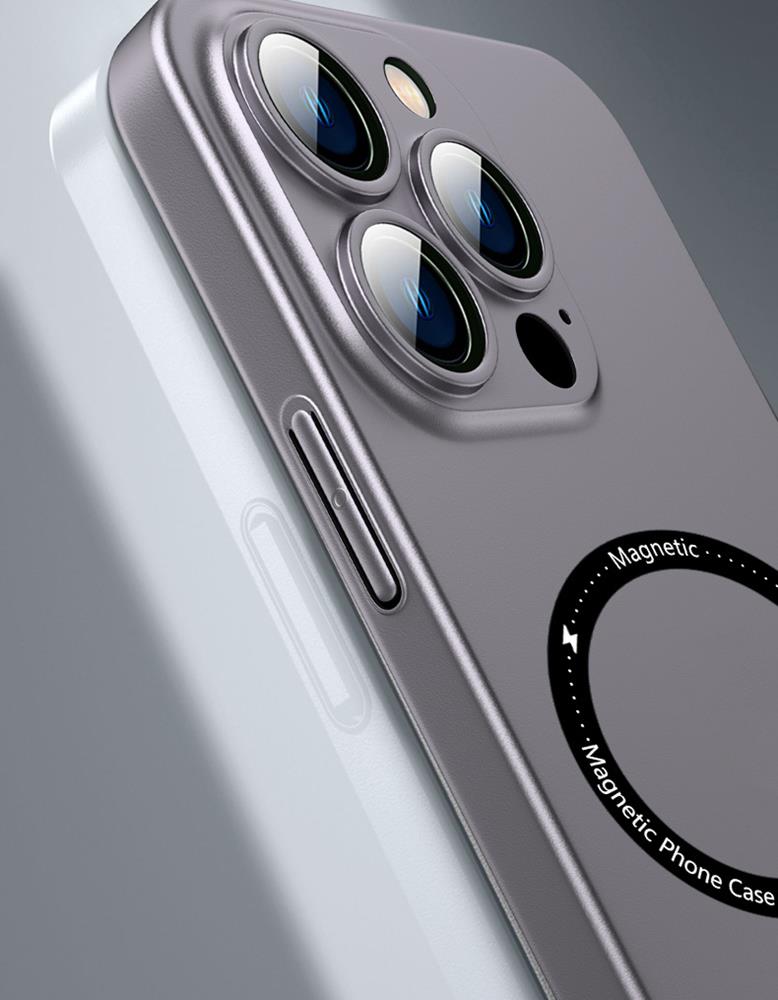 A-One Brand - Ultra Thin Magsafe Skal iPhone 13 Pro Max - Svart