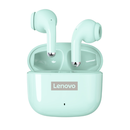 Lenovo - LENOVO Thinkplus LivePods LP40 Pro TWS Bluetooth Trdlsa Hrlurar - Turkos