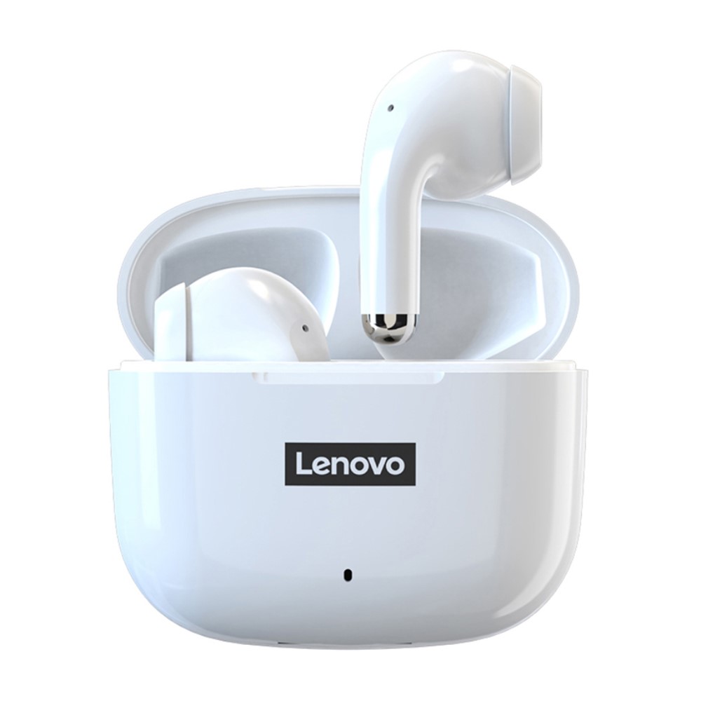 Lenovo - LENOVO Thinkplus LivePods LP40 Pro TWS Bluetooth Trådlösa Hörlurar - Vit