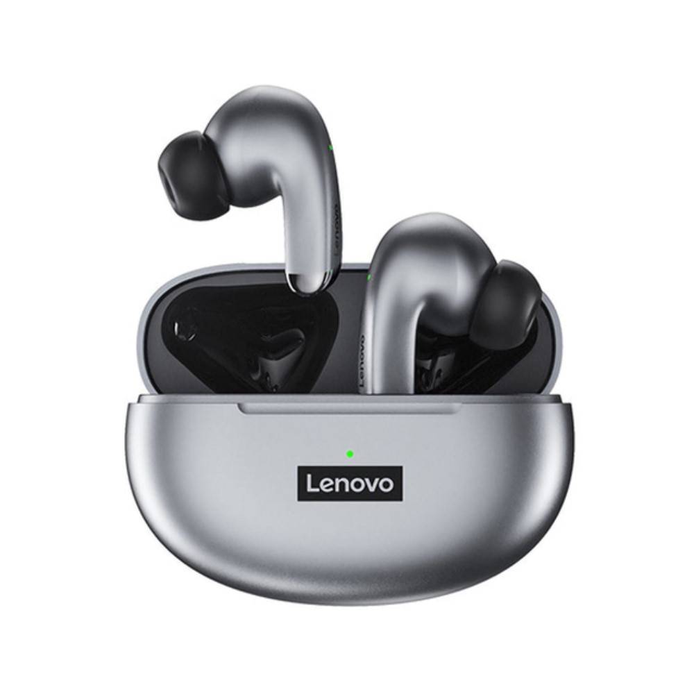 Lenovo - LENOVO LivePods LP5 TWS Thinkplus Bluetooth Trådlösa Hörlurar - Silver