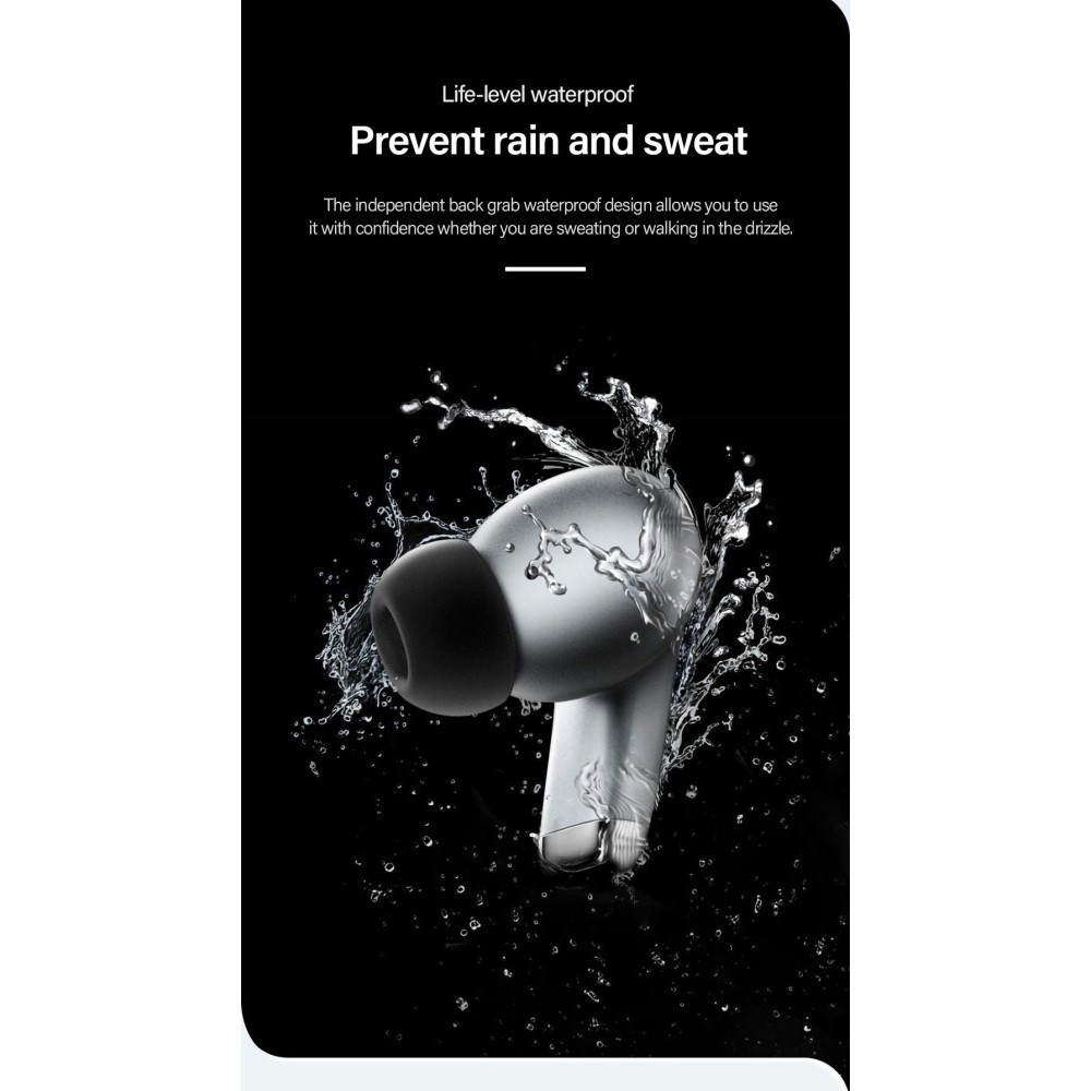 Lenovo - LENOVO LivePods LP5 TWS Thinkplus Bluetooth Trådlösa Hörlurar - Silver