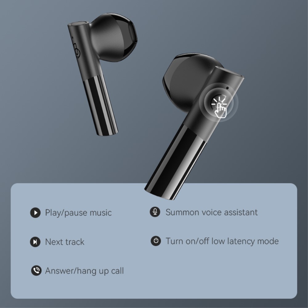 Xiaomi - XIAOMI Haylou GT6 TWS Bluetooth Trådlösa Hörlurar - Svart