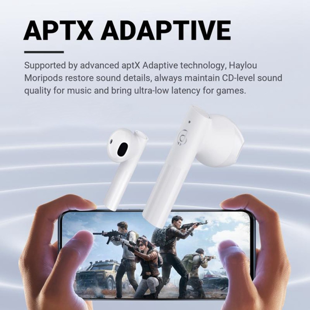 Xiaomi - XIAOMI Haylou T33 MoriPods TWS Bluetooth Trådlösa Hörlurar - Blå