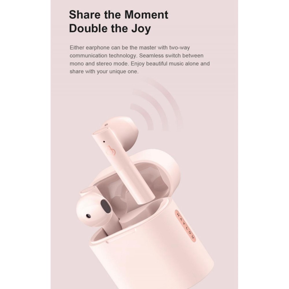 Xiaomi - XIAOMI Haylou T33 MoriPods TWS Bluetooth Trådlösa Hörlurar - Blå