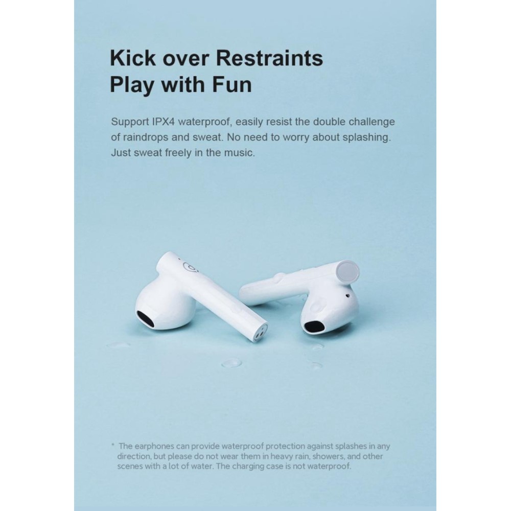 Xiaomi - XIAOMI Haylou T33 MoriPods TWS Bluetooth Trådlösa Hörlurar - Blå