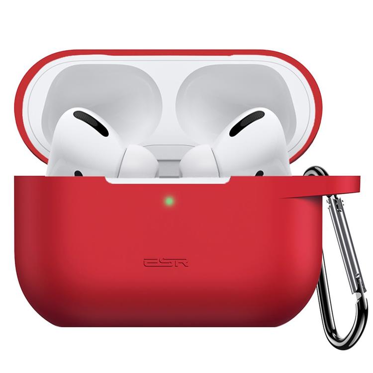 ESR - ESR Airpods Pro 1/2 Skal Bounce - Röd