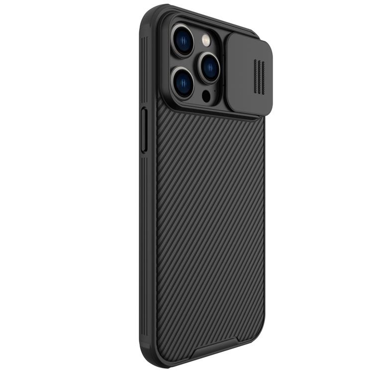 Nillkin - Nillkin iPhone 14 Pro Max Skal CamShield Pro (PC Och TPU) - Svart