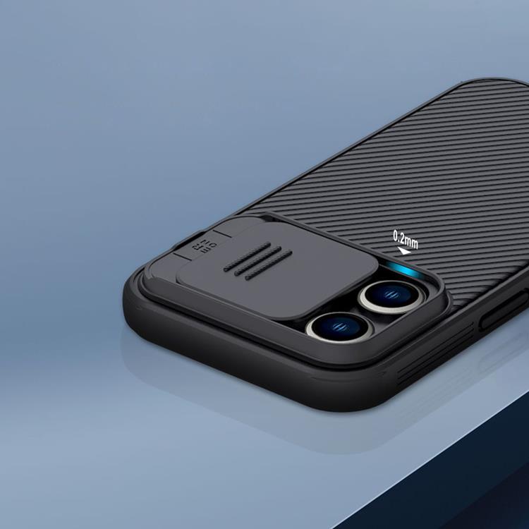 Nillkin - Nillkin iPhone 14 Pro Max Skal CamShield Pro (PC Och TPU) - Svart