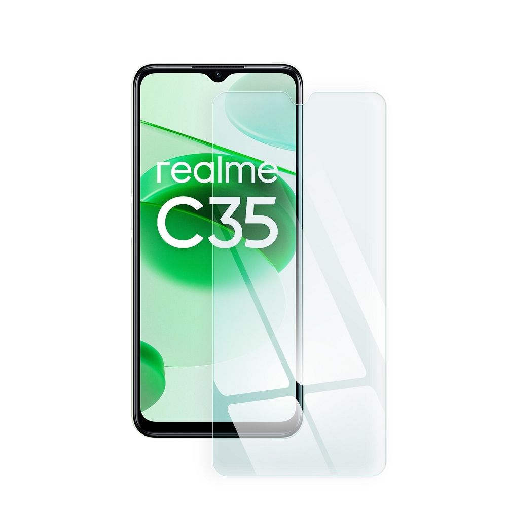 Blue Star - Blue Star Realme C35 Skärmskydd av Härdat Glas