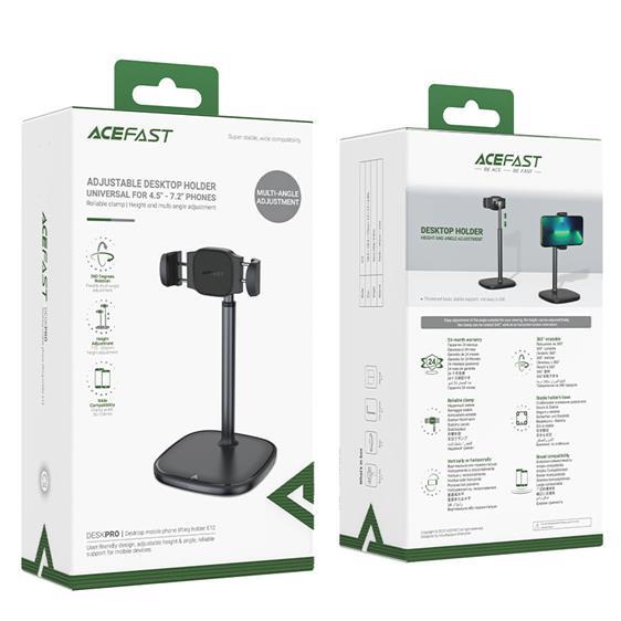 Acefast - Acefast Mobilhållare Teloscopic- Svart