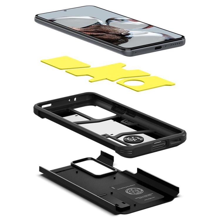 Tech-Protect - Spigen Xiaomi 12T/12T Pro Tough Armor- Svart