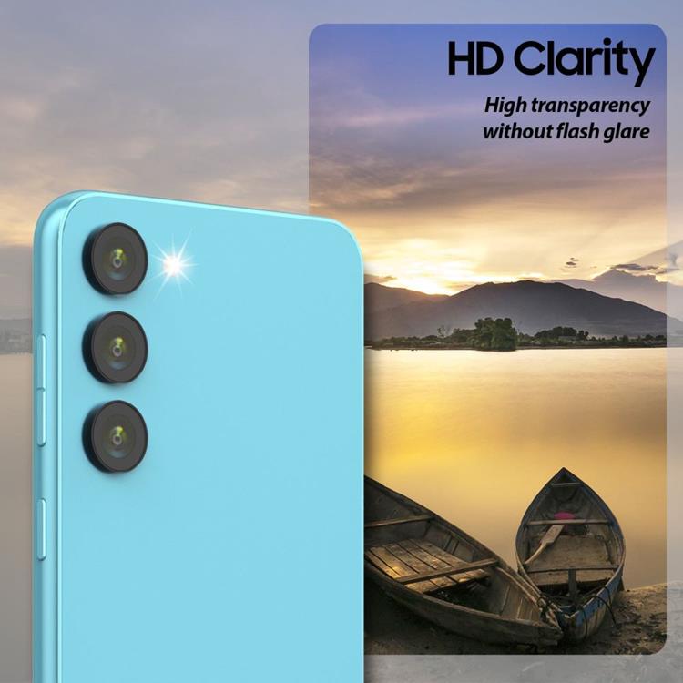 Whitestone - Whitestone Galaxy S23/S23 Plus Linsskydd Härdat Glas EZ - Clear