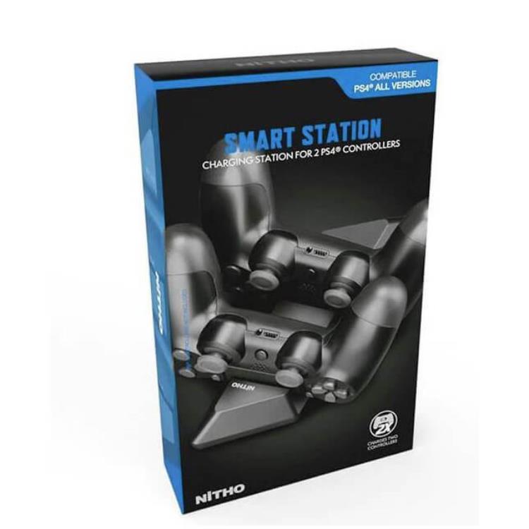 NITHO - Nitho Laddare För PS4 DualShock Controller - Svart
