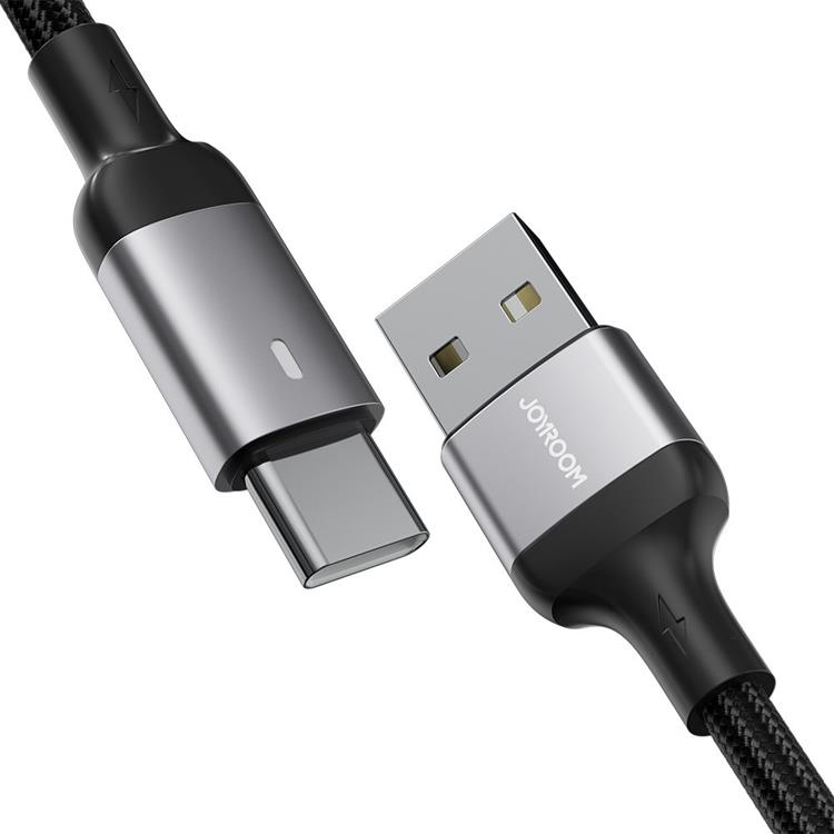 Joyroom - Joyroom A10 USB-A till USB-C Kabel 2m - Svart