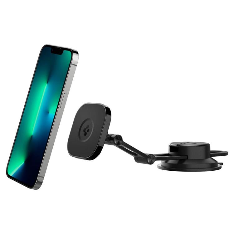 Spigen - Spigen Magnetisk Magsafe Bilhållare Windshield Och Dashboard