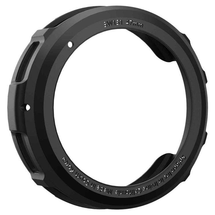 Alternativ bild 1 för Spigen Fodral Liquid Air, Box, SmartWatch, Svart, Samsung, Galaxy Watch 6 Classic (47mm), Termoplastisk polyuretan (TPU)