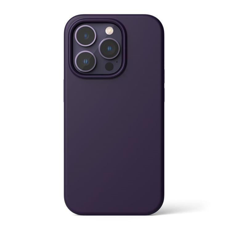 Ringke - Ringke iPhone 14 Pro Skal Silicone - Deep Lila