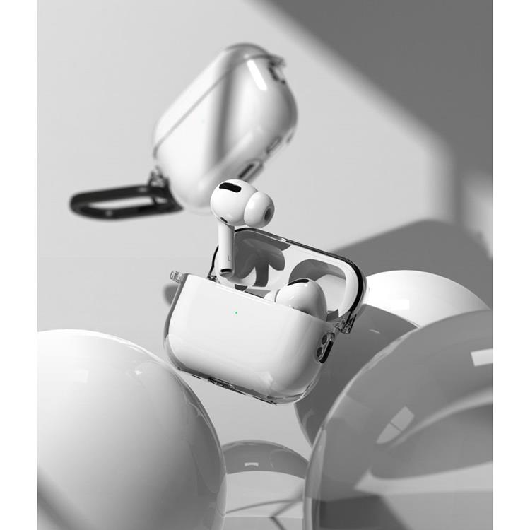 Ringke - Ringke Airpods Pro 1/2 Skal Hinge - Clear