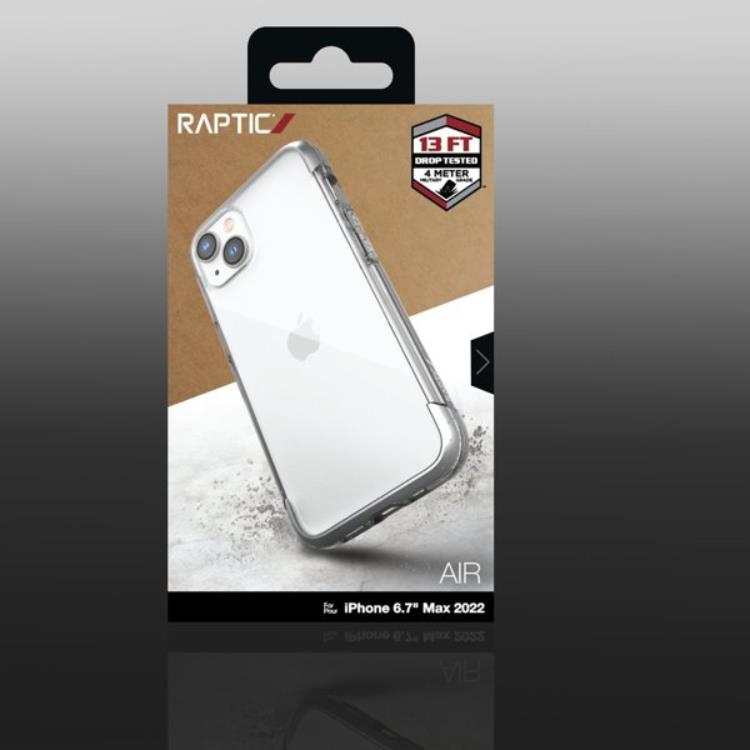 Raptic - Raptic iPhone 14 Pro Max Skal X-Doria Air - Silver